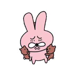 [LINEスタンプ] ピンク,プク私たちは友達です。(no text)2