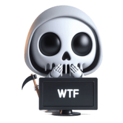 [LINEスタンプ] 死神が君を探してる,