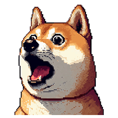 [LINEスタンプ] 無言で伝える柴犬 健康体形です