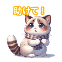 [LINEスタンプ] とにかくかわいい スノーシュー
