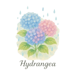 [LINEスタンプ] 6月の花シリーズ