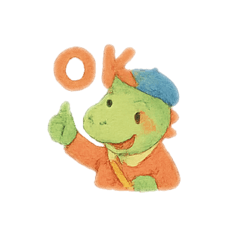 [LINEスタンプ] きょうりゅうようちえん