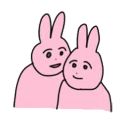 [LINEスタンプ] 優しいうさぎさん（タイ語3）