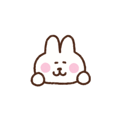 [LINEスタンプ] うさぎの気持ちを伝える省スペース2