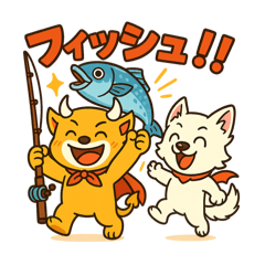 [LINEスタンプ] デビルHANIの釣り大好きスタンプ
