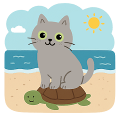 [LINEスタンプ] 猫のオリバー