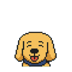 [LINEスタンプ] my cute cute dog.