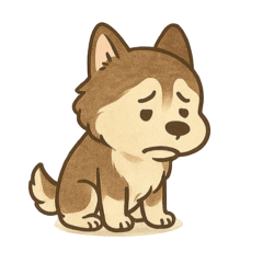[LINEスタンプ] ポムスキー:犬の夏休み