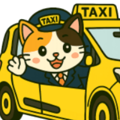 [LINEスタンプ] どうぶつタクシードライバー1