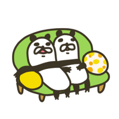[LINEスタンプ] ゆるり⭐︎パンダ
