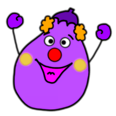 [LINEスタンプ] お野菜ピエロ
