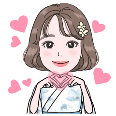 [LINEスタンプ] アオザイ Anna 2025Summer-