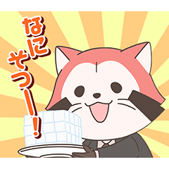 [LINEスタンプ] TVアニメ「あらいぐま カルカル団」