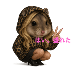 [LINEスタンプ] 感情ダダ漏れ☆ギャルぷくちゃん