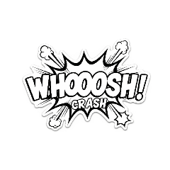 [LINEスタンプ] アメコミ風効果音