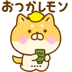 [LINEスタンプ] ゆる柴犬のダジャレカスタムだよ
