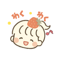 [LINEスタンプ] 毎日使える女の子のスタンプ♡喜怒哀楽