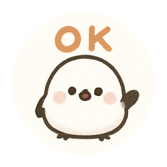 [LINEスタンプ] 使いやすいシマエナガスタンプ