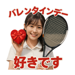 [LINEスタンプ] テニスで年間行事