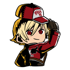 [LINEスタンプ] 餓狼伝説 City of the Wolves