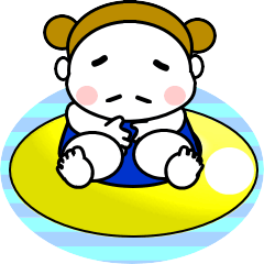 [LINEスタンプ] お団子2つ！【大人の夏】