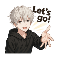 [LINEスタンプ] 王子様系イケメン英語スタンプ