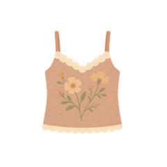 [LINEスタンプ] 花柄手帳ステッカー