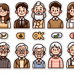 [LINEスタンプ] 努力や技術をねぎらう
