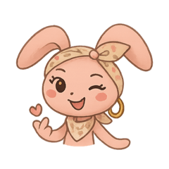 [LINEスタンプ] ウサギちゃん日常スタンプ