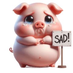 [LINEスタンプ] ピンクぶたのあいさつ