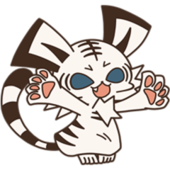 [LINEスタンプ] みたらしン家のこはく第1弾
