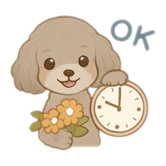 [LINEスタンプ] マルチーズ＆トイプードルのLINEスタンプ