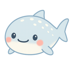 [LINEスタンプ] まるっとジンベエくんの日常スタンプ