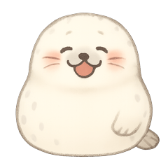 [LINEスタンプ] ゆるっとごまアザラシの気もち便