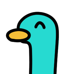[LINEスタンプ] 動く！ゲーミング風あひる