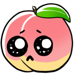 [LINEスタンプ] 桃の表情
