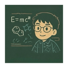 [LINEスタンプ] Dr. Samのチョークボード・ライフ