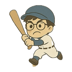 [LINEスタンプ] Dr.サムの野球シルエット