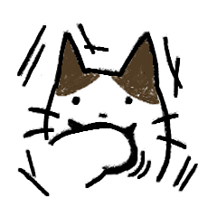 [LINEスタンプ] 取り扱いにくい猫さん