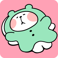 [LINEスタンプ] だらだらあまえんぼうさちゃん