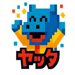 [LINEスタンプ] カクカクカバの日常