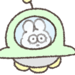 [LINEスタンプ] 色々ある太っちょうさぎ