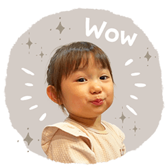 [LINEスタンプ] 杉澤家限定♡らんらんの英語スタンプ