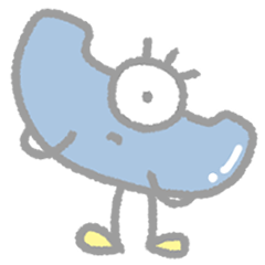 [LINEスタンプ] ひとつめまつげ
