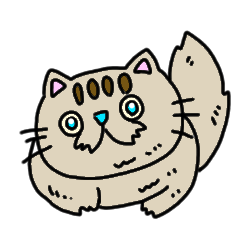 [LINEスタンプ] 空ネコ"プンム"のスタンプ