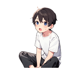 [LINEスタンプ] 美少年の感情表現1