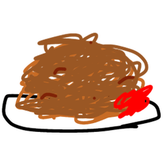 [LINEスタンプ] 【漢飯】だがソレがいい‼️