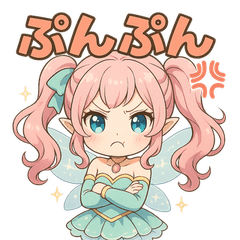 [LINEスタンプ] 新体操エンジェル フィリ 感情編