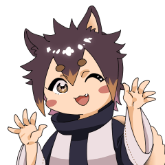 [LINEスタンプ] 柴犬のくろ太くん