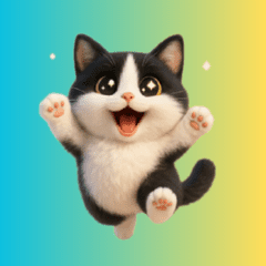 [LINEスタンプ] 動く！ねころくちゃん